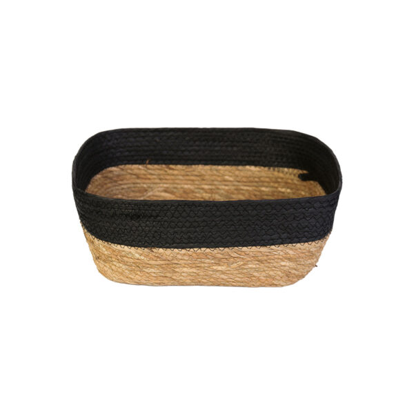 Cesto de Fibra Natural 35x28x13cm